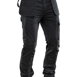 Craftsman Trousers Stretch Ripstop - Black - Jobman - 34/32 / pce