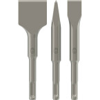 Set de 3 burins Bosch 140mm...