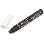 Marqueur permanent Pica instantané 1-4mm Blanc / pce