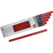 Rood timmermanspotlood  24cm / 10pce