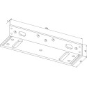 L-beugel voor 550 kg zuignap - Afwerking - ZWART / pce