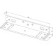 L-beugel voor 550 kg zuignap - Afwerking - ZWART / pce