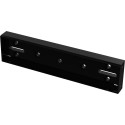 Montagebeugel voor 300 kg tegenplaat - Afwerking - ZWART / pce