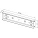 Support de pose pour contreplaque 300 kg - Finition - NOIR / pce