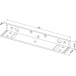 Equerre en L pour ventouse 300 kg - Finition - NOIR / pce
