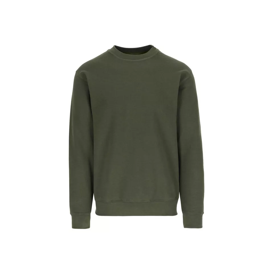 Sweater met ronde hals - Vidar - kaki...