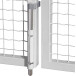 VSF-K-QF1BL-ALUM LOCINOX Hot Dip Galvanized Steel Floor Lock / pce