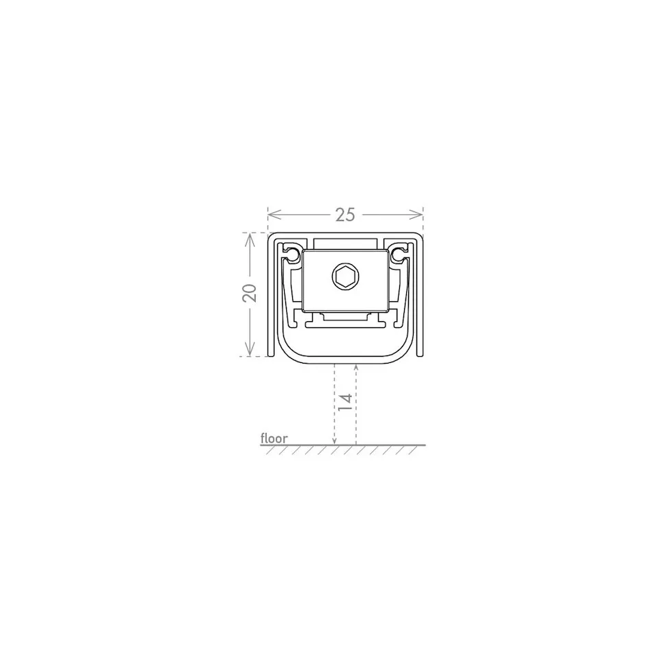 CCE ALU 2520 RF 530mm automatische...