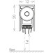 CCE Trend Automatic Drop Down Seal 1220–1330mm per piece