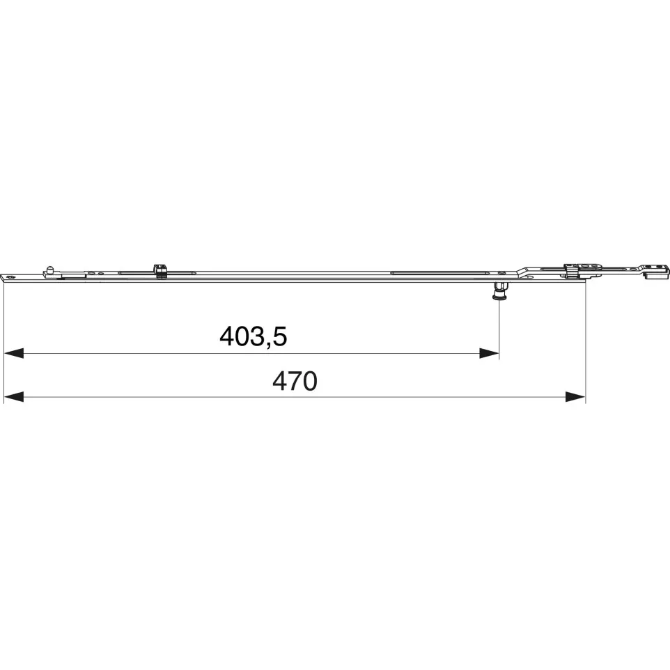 Extendable MACO Lock for 18mm...