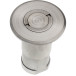 Ø13mm stofdichte vloerdrorpel, Ø35mm rozet, roestvrij staal / pce