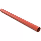 Horizontal round bar 1150 mm red per piece