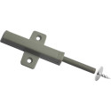 Magnetisch push-to-open systeem 32 in lichtgrijs met 39 mm slag voor Stylish en Pivot-Pro scharnieren zonder demping en met zelf