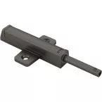 Push to open à appliquer système 32 anthracite, course 40mm pour charnières Pivot-Star, Stylish et Pivot-Pro, amortissement, fer