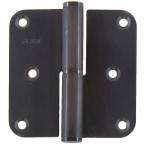 80x80mm Ø12mm matzwart...