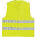 Geel high visibility polyester vest - GILP2 - Delta Plus L / pce