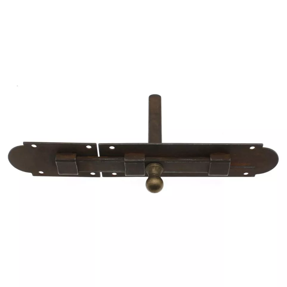 Verrou n°47002 fer vieilli 180mm / Pce