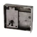Meubelslot D204 met sleutel en frontplaat 60mm links / Pce
