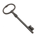 Serrure Normande D6 avec clé 60mm droite / Pce