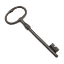 Serrure Normande D6 avec clé 50mm droite / Pce