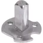 Fixed base diameter 35mm with square profile 8x8 8x25mm / pc