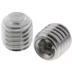 Allen Pressure Screw for Handles M6x6mm Nickel Plated per piece