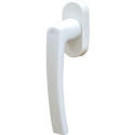 Venstergreep met stift Rotoline Secustick 37mm R07.3 creme 9001 / pce