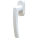 Venstergreep met stift Rotoline Secustick 37mm R07.3 creme 9001 / pce