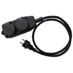 Rallonge + Bloc 4P - IP44 -...