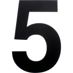 Chiffre plat 155mm noir...