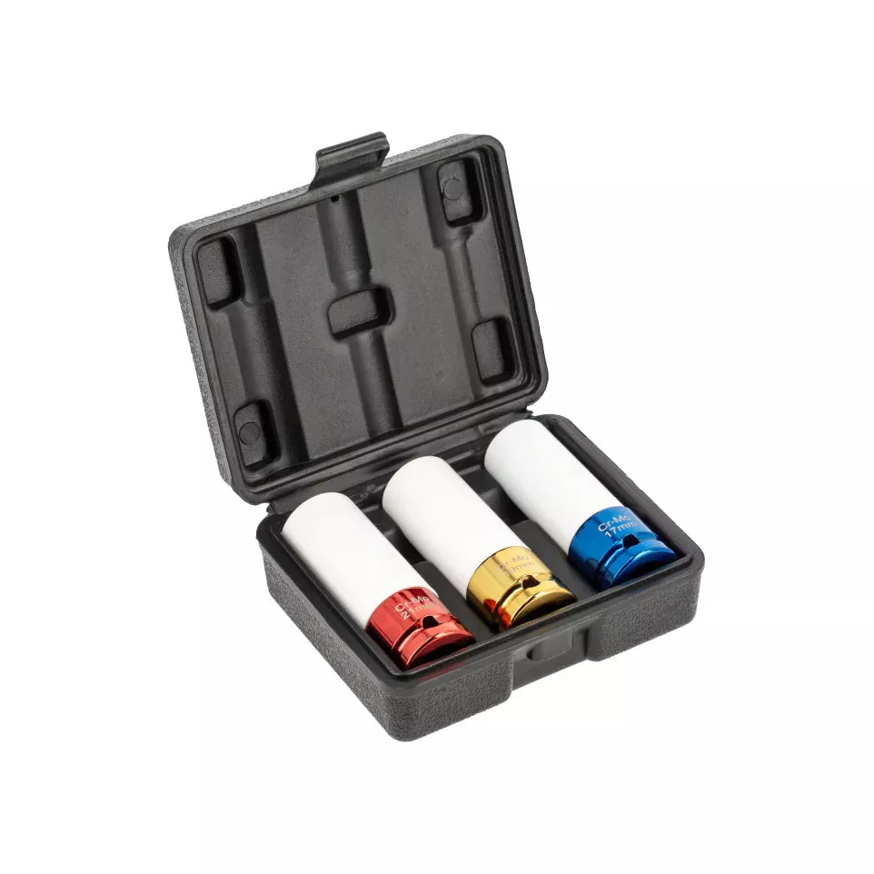 Jeu de douilles pour jantes aluminium...