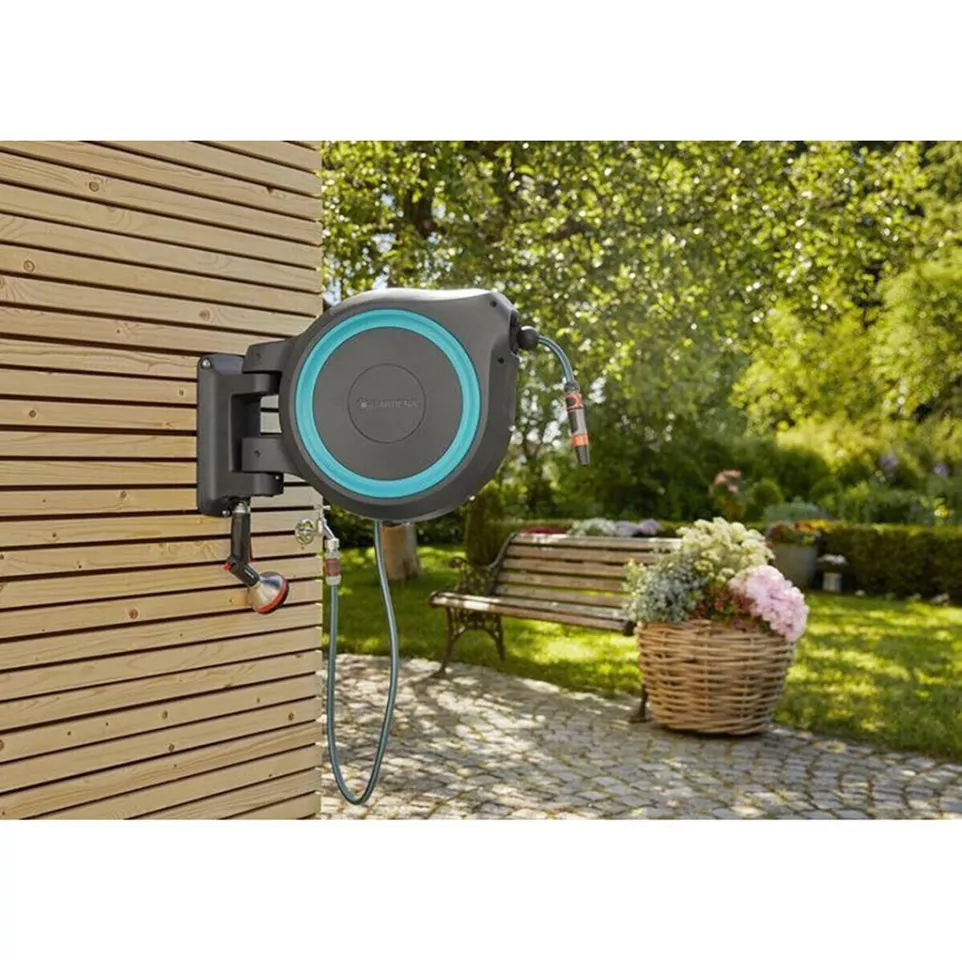 Automatische muurslanghaspel voor 25m...