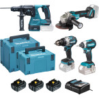 Combiset 4 MAKITA machines...