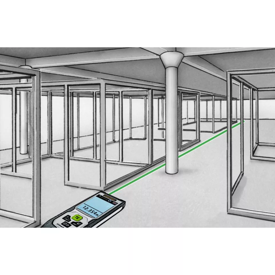 Groene Laserliner 50 M telemeter...
