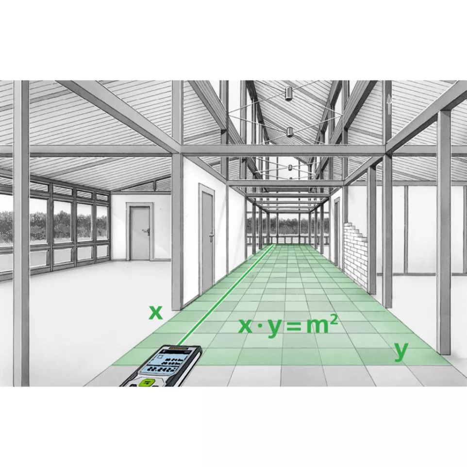 Groene Laserliner 50 M telemeter...