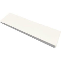 Couvercle décoratif blanc pour ouvre-porte / PCE
