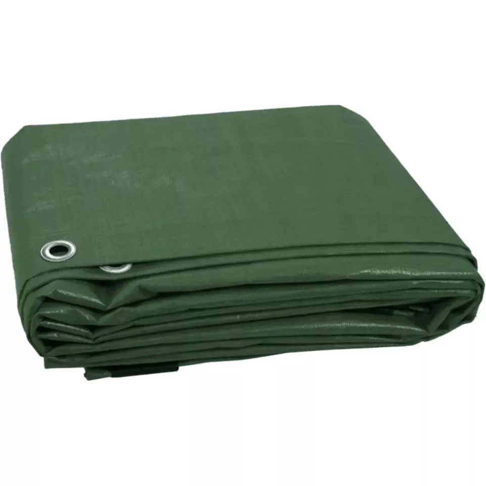Green Polyethylene Tarp 40g/m² 4x5m...