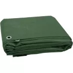Green Polyethylene Tarp 40g/m² 4x5m per piece