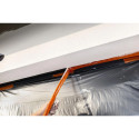 Multifunctionele polyethyleen beschermingstape 50 mm x 33 m / 33m