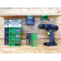 Support de batterie pour Festool 18V BM-FT18-GRN-6 / 6pce