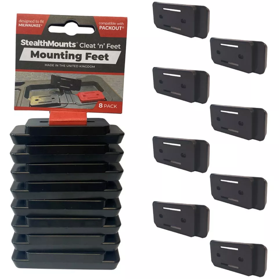 Black cleat bevestigingsvoet voor...