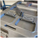 Black cleat bevestigingsvoet voor schoenplaat PAC-F-01-8 / 8pce