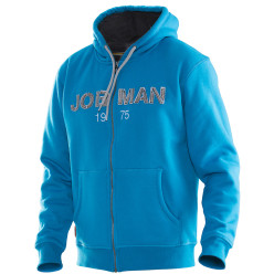 Vintage vest met kap Jobman 5154 oceaan L / PCE