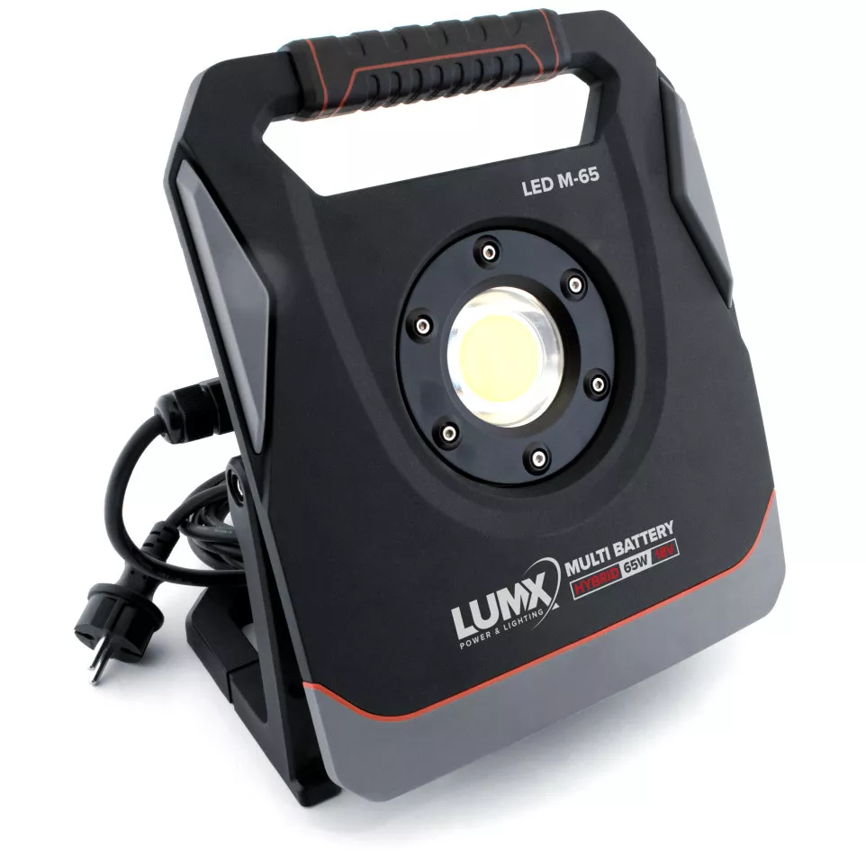 LED Hybrid Work Light with Cable 18V...