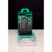 Set van 25 1 - 13 mm spiraalboren (in stappen van 0,5 mm) / pce