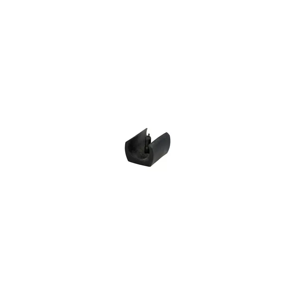 Stoeldop voor Ø20mm buis, PVC zwart /...