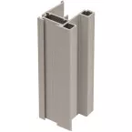 LOCA 18/4 brons geanodiseerd aluminium greepprofiel voor 18mm dikke houten panelen of 4mm dik glas, lengte 3,05m / 3.05m