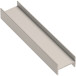 Intermediate Anodized Bronze Aluminum Door Profile for 18mm Wood Panels ERGO 18 NOVO S 18 LOCA 18