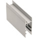 Onderdeurprofiel aluminium brons geanodiseerd voor schuifdeuren NOVO S 18/4 en LOCA 18/4 lengte 6m / 6m