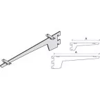 Standard Linear Aluminum Bracket 380mm per piece